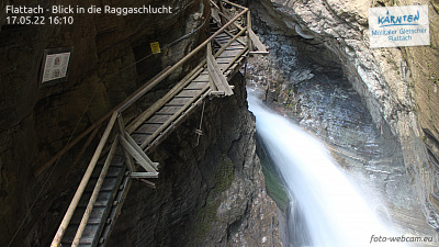 Die Raggaschlucht, ist ein beliebtes Kärnten Card-Ausflugsziel in Flattach in Kärnten
